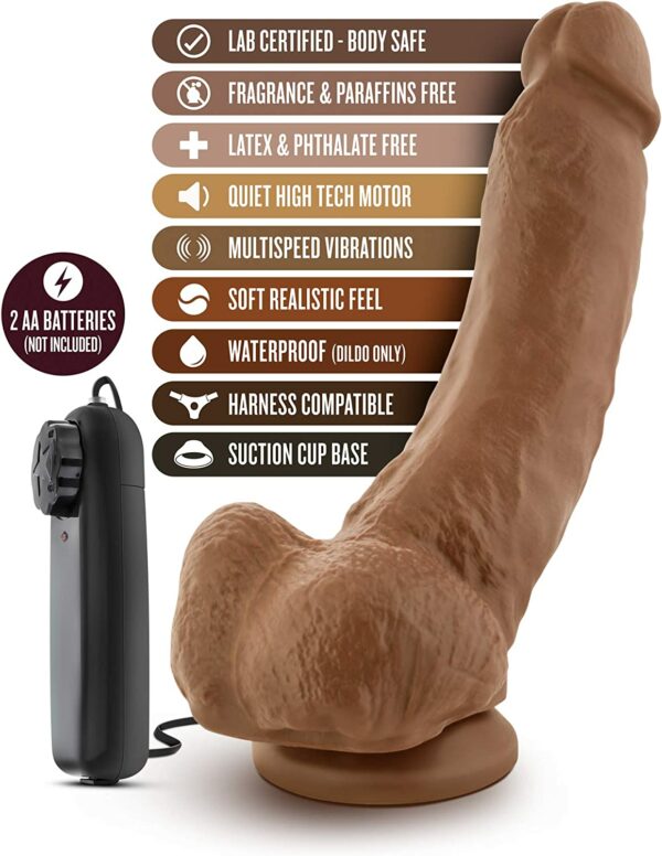 Loverboy The Boxer Vibrating Dildo - Afbeelding 5