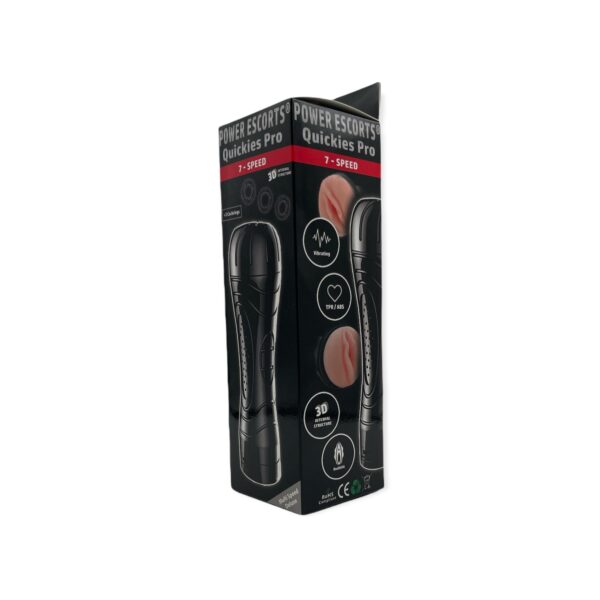 Power Escorts Quickies Pro Vibrating Masturbator - Afbeelding 5