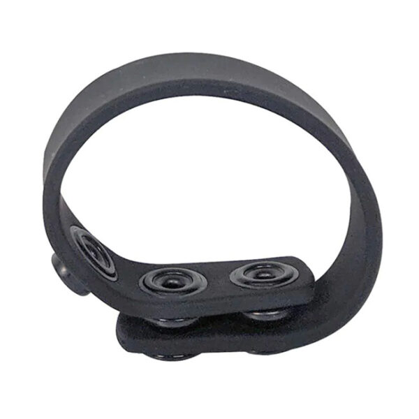 Brutus 3-Snap Siliconen Cockring - Afbeelding 3