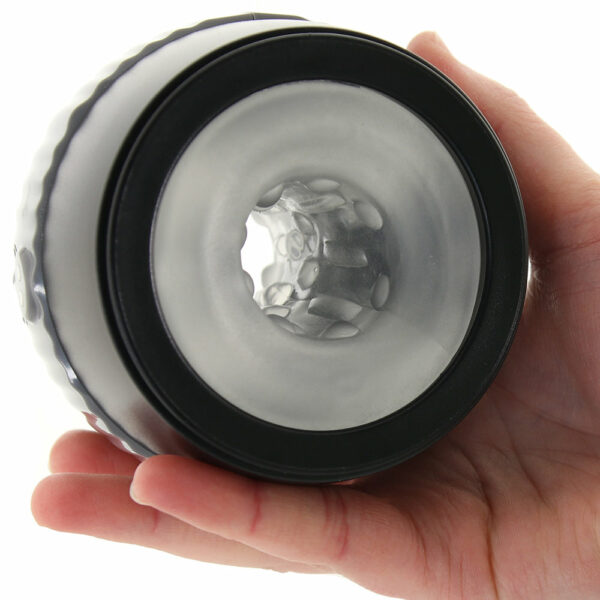Gender X - Barrel of Fun - 12 Speeds  Open Sided Vibrating Masturbator - Afbeelding 6