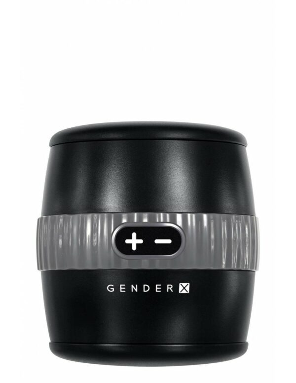 Gender X - Barrel of Fun - 12 Speeds  Open Sided Vibrating Masturbator - Afbeelding 2