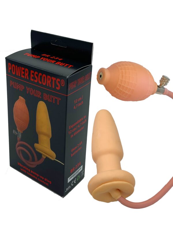 Power Escorts Pump Your Butt – Vibrating Anal Plug - Afbeelding 4