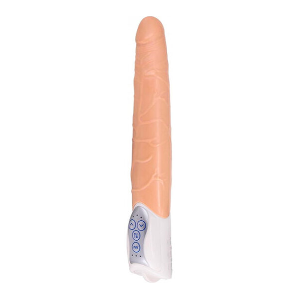 Long John Stotende Vibrator – Wit - Afbeelding 2