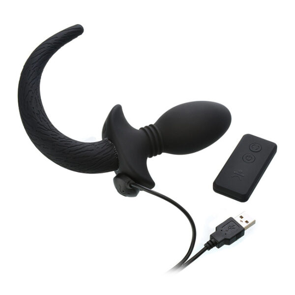 Titus Puppy Tail Pro Vibrating Plug – 12,5 cm - Afbeelding 4